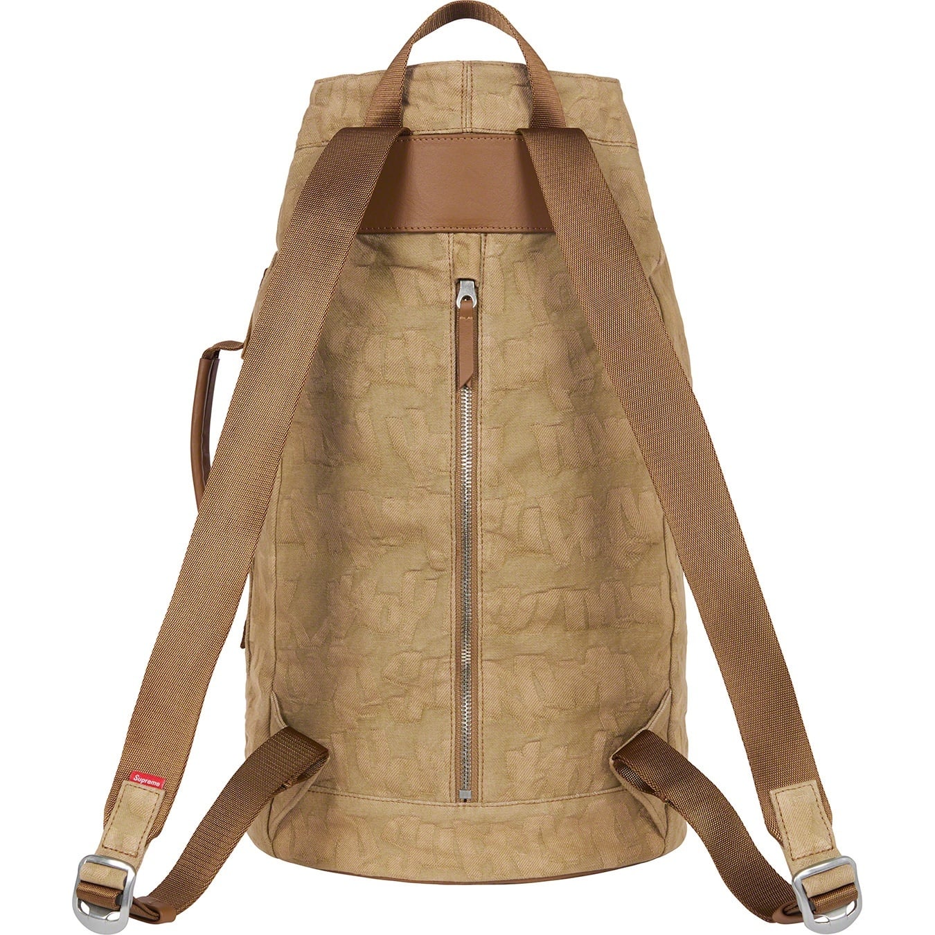 Fat Tip Jacquard Denim Backpack view 6